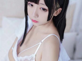 Cosplay日奈娇纯白护士主题私房半脱露蕾丝内衣配蕾丝吊袜极致诱惑写真87P