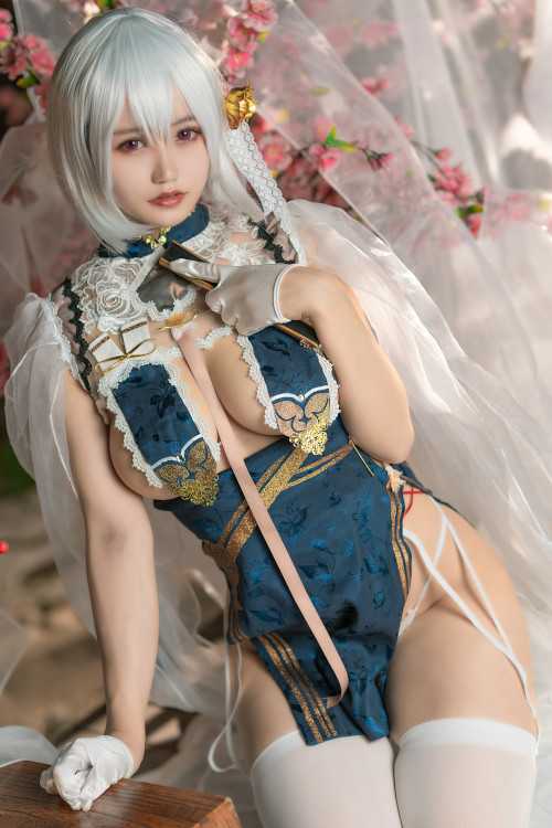 Cosplay 小仓千代 天狼星旗袍